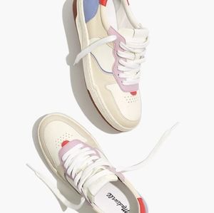 Madewell Court Sneakers in Nubuck and Leather